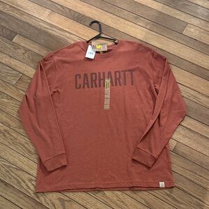 Carhartt Men's Brick Long Sleeve Tee